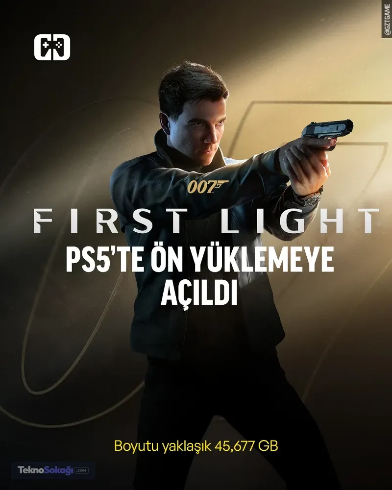007 First Light PS5'e Geliyor: IO Interactive'in Yeni James Bond Macerası