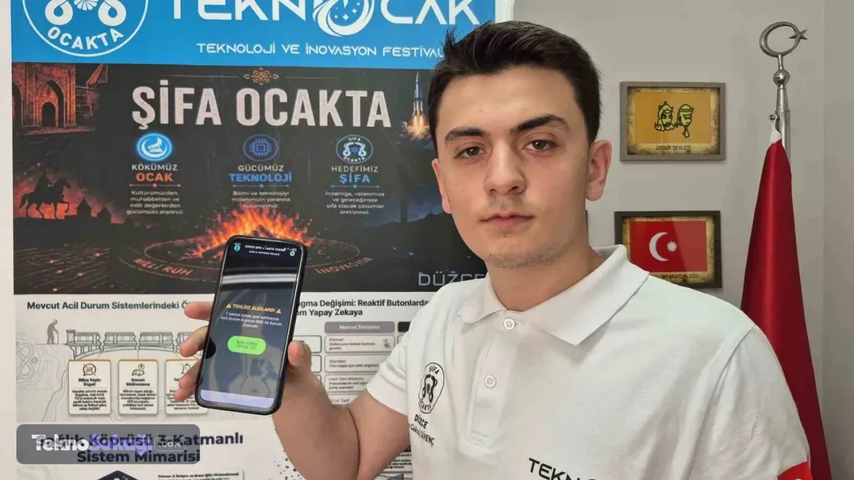16 Yaşındaki Genç Mucit, Yaşlılar ve Kronik Hastalar için Can Kurtaran Akıllı Sistem Geliştirdi