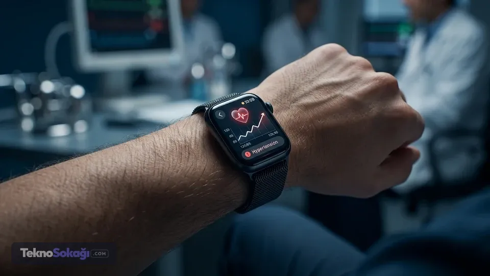 Apple Watch'ta Devrim Niteliğinde Özellik: Tansiyon Takibi