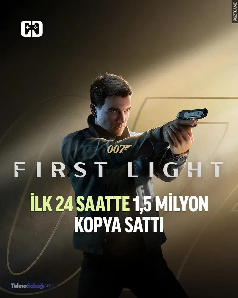 James Bond'un Yeni Macerası: 007 First Light İlk Gününde 1.5 Milyon Satışa Ulaştı