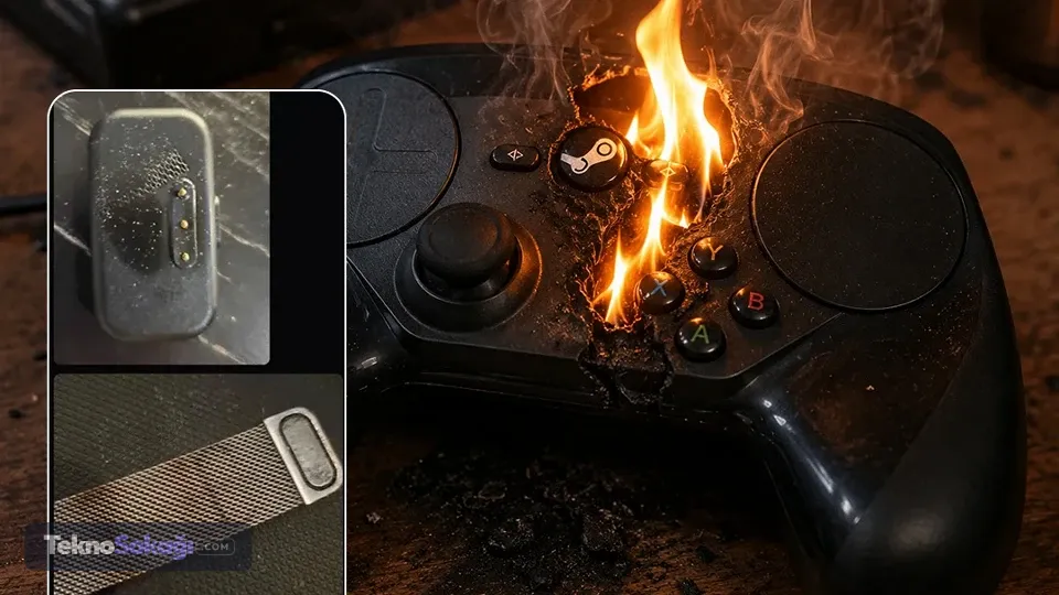 Steam Controller Şarj Ünitesindeki Tasarım Hatası Yangın Tehlikesine Yol Açtı