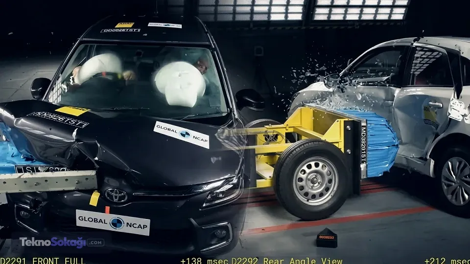 Toyota Starlet'in Güvenlik Testi Sonuçları: Sıfır Yıldız Almasıyla Gündem Oldu