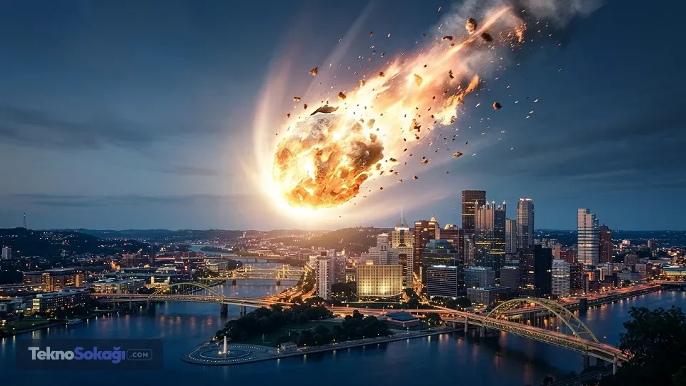 ABD'de Gökyüzünde 300 Ton TNT'ye Eşdeğer Meteor Patlaması