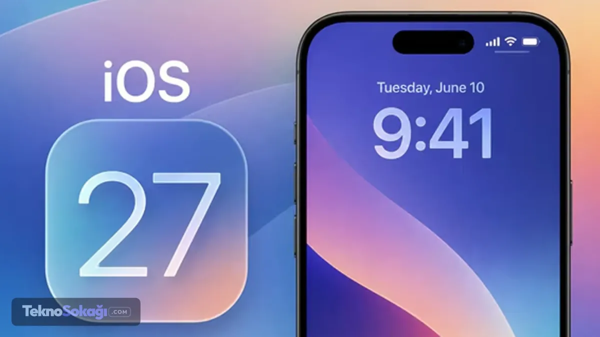 Yeni Siri arayüzünün Dynamic Island etrafında şekillenmesi bekleniyor. iPhone ekranının ortasından aşağı kaydırınca Search or Ask adlı yeni bir alan açılabilecek. Siri yanıtları şeffaf kartlar halinde gösterilecek ve kullanıcılar isterse bu yanıtları sohbet ekranına taşıyabilecek. iOS 27’nin haziran ayında WWDC 2026’da tanıtılması bekleniyor.