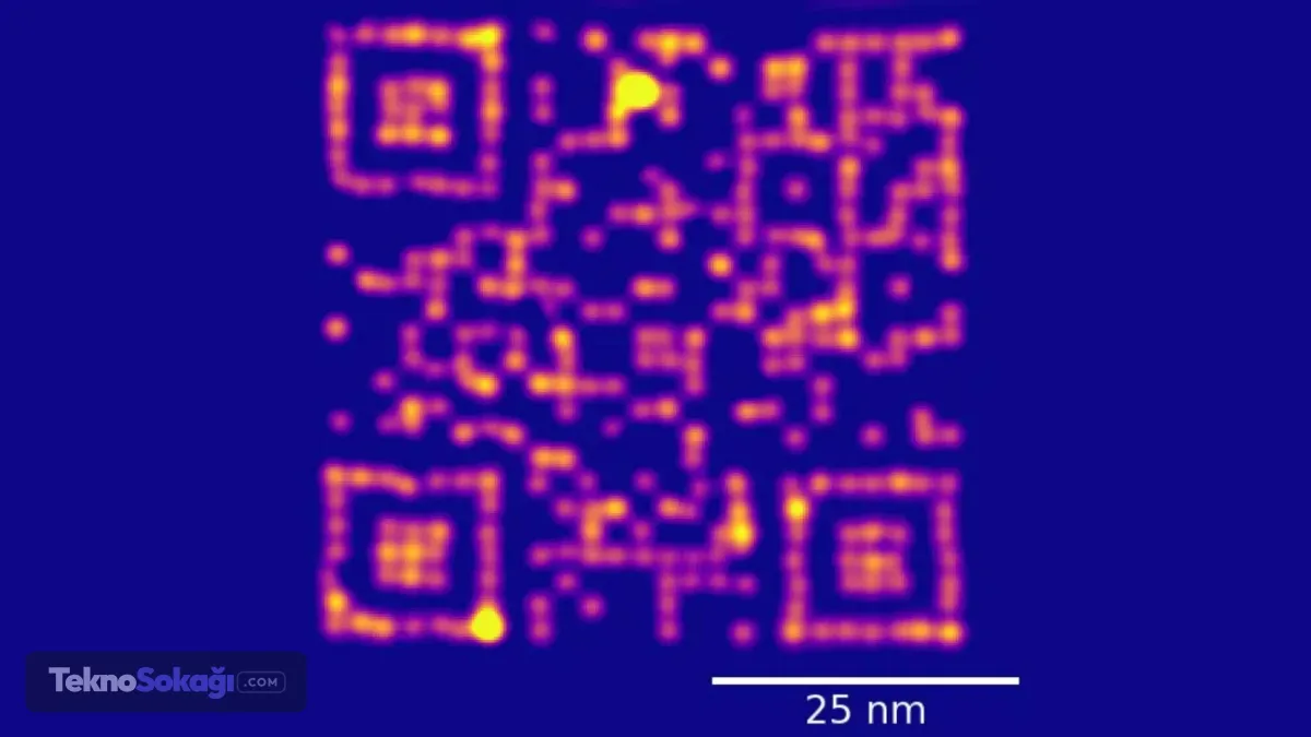 Dünyanın en küçük QR kodu