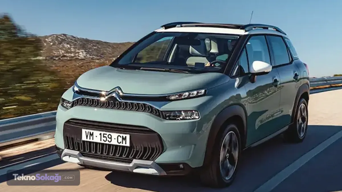 9)Citroen C3 Aircross- 1.821 adet