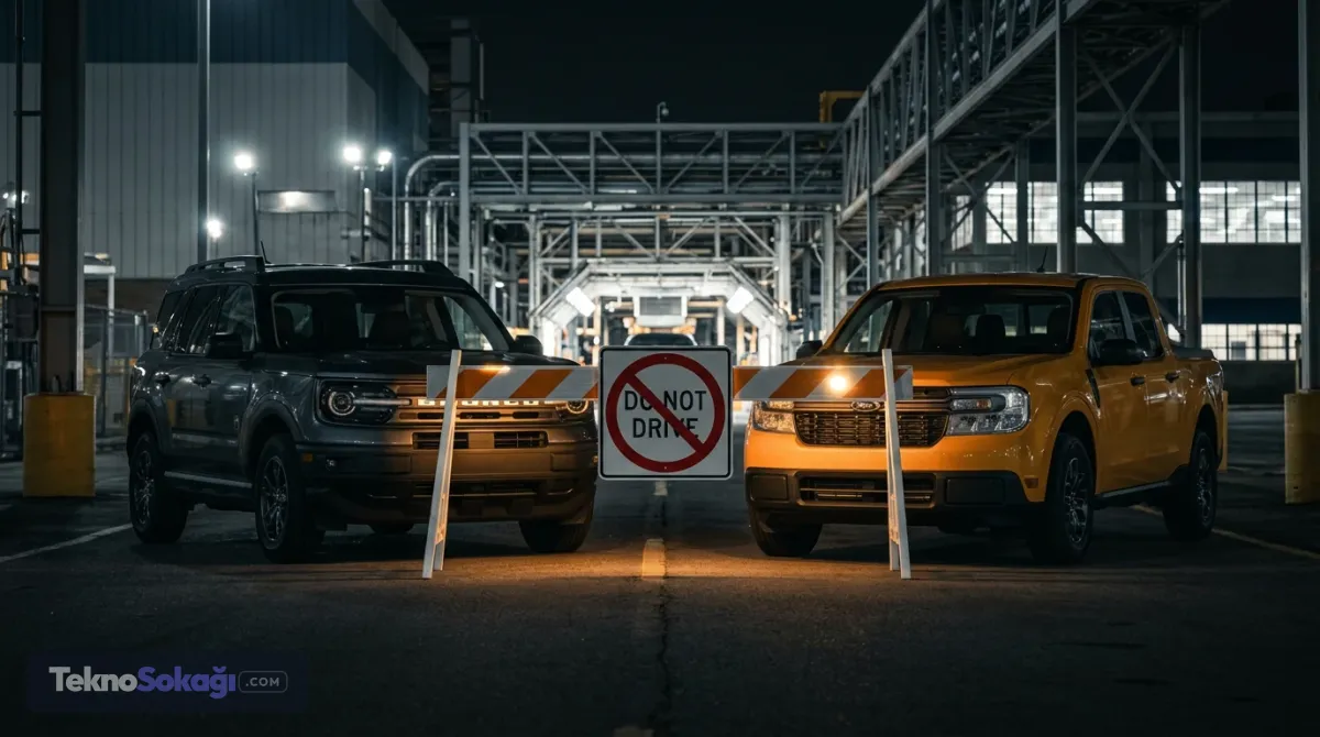 Montaj hatası kaza riskini artırıyorSlashgear'ın haberine göre, 2021 ile 2026 model yılları arasındaki bazı Bronco Sport ve Maverick araçlarında ön alt kontrol kolu rotillerinin montajında kritik bir hata tespit edildi. Sürüş esnasında ilgili parçanın işlevini tamamen yitirmesine ve aracın kontrolünün kaybedilmesine neden olabilecek hata, ciddi kaza risklerini beraberinde getiriyor. Otomotiv güvenlik uzmanları, yayımlanan acil kodlu uyarının hayati önem taşıdığını ve kesinlikle dikkate alınması gerektiğini vurguluyor.