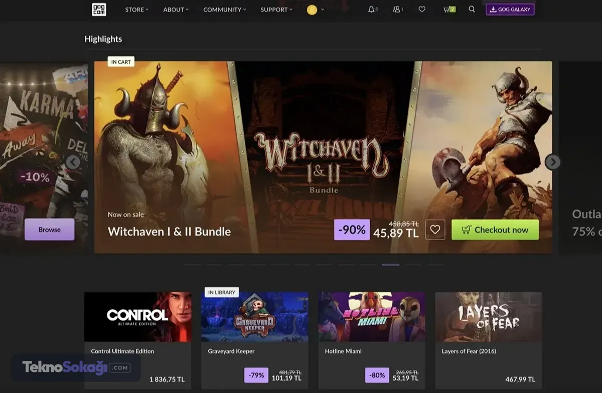 GOG Mağazasında Türk Lirası Desteği Başladı: Oyun Fiyatları Nasıl Değişecek?