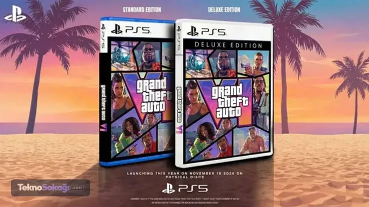 GTA 6'nın Fiziksel Sürümü Şaşırttı: Disk Yerine Dijital Kod