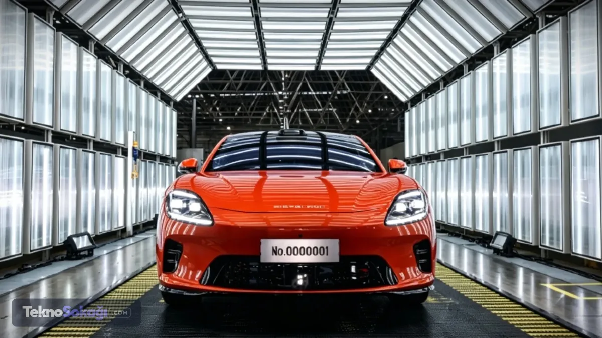Aistaland GT7’nin seri üretim versiyonu, 26 Haziran’daki resmi lansman öncesi fabrikadan indirildi. Model, GAC ve Huawei iş birliğiyle geliştirilen yeni elektrikli otomobil olarak öne çıkıyor.