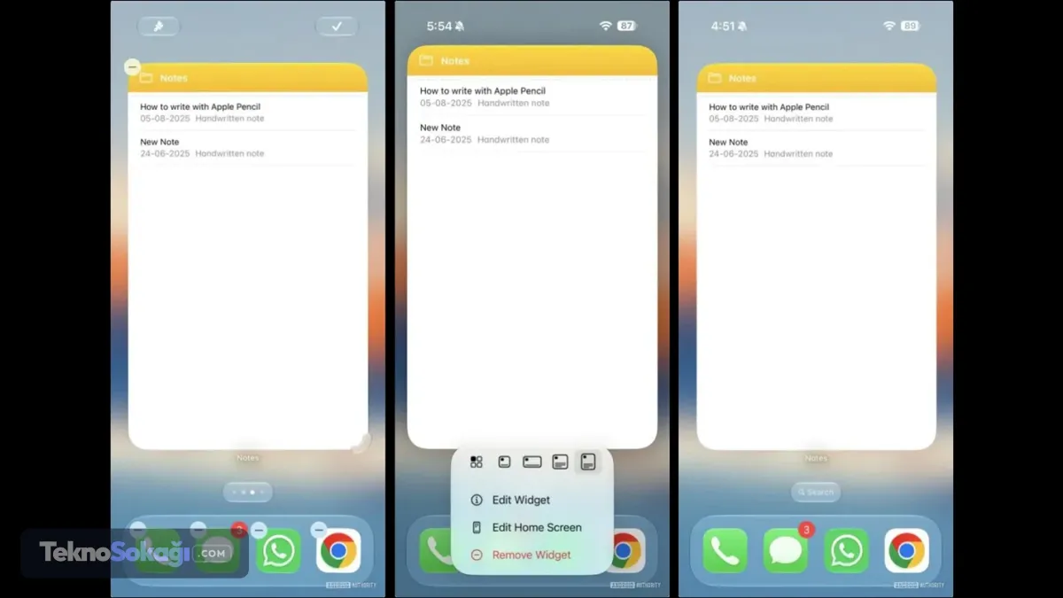 iOS 27 widget