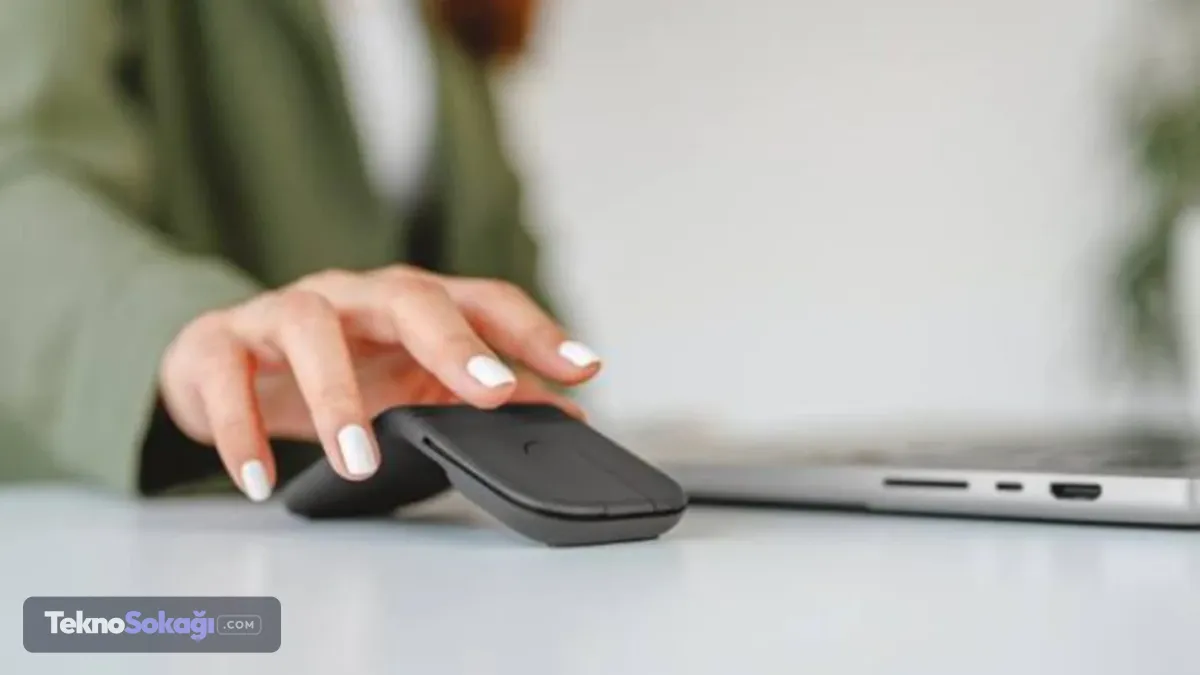 Logitech katlanabilir fare
