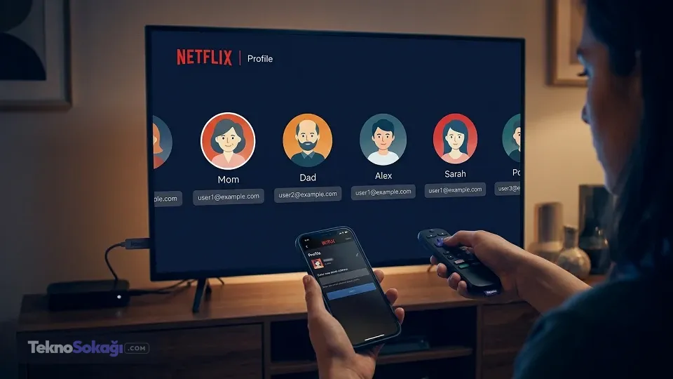Netflix hesap paylaşımı yapanlar dikkat: Her profil için ayrı mail dönemi başladı