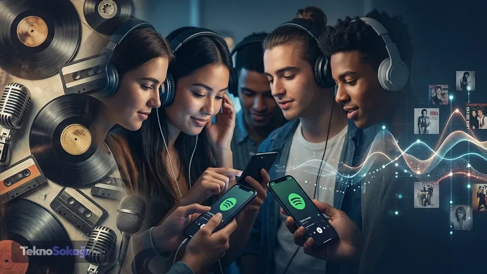 Nostalji Dönemi: Spotify'da Eski Şarkılar Zirveye Çıkıyor