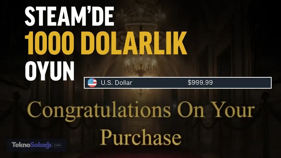 Steam'de Şaşkınlık Yaratan Oyun: Congratulations On Your Purchase