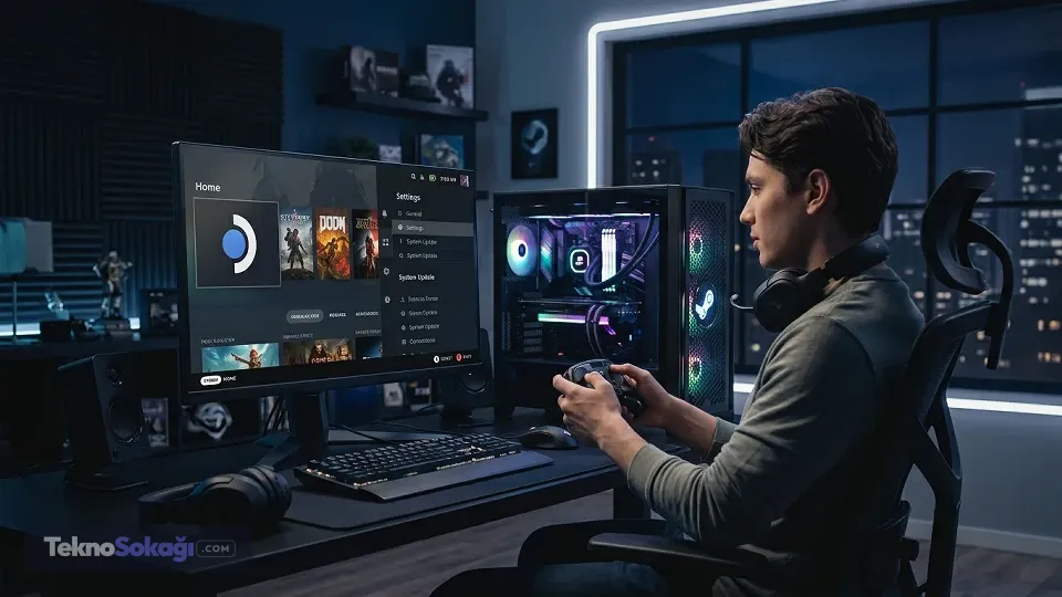 Valve'ın Yeni Hamlesi: SteamOS ile Her Bilgisayar Konsol Olabilecek