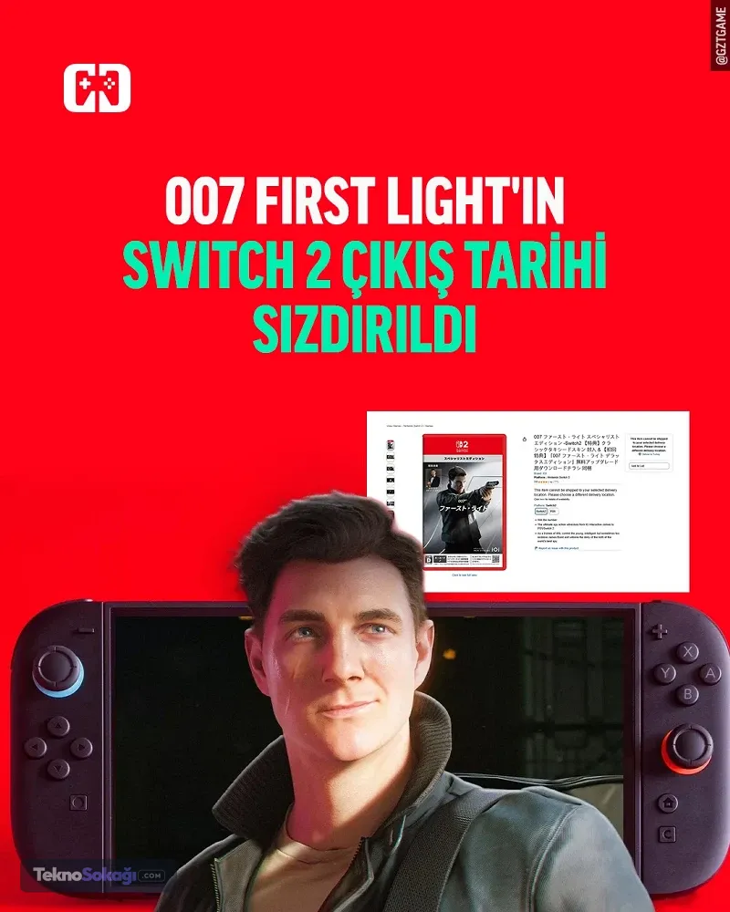 007 First Light'ın Switch 2 çıkış tarihi sızdırıldı