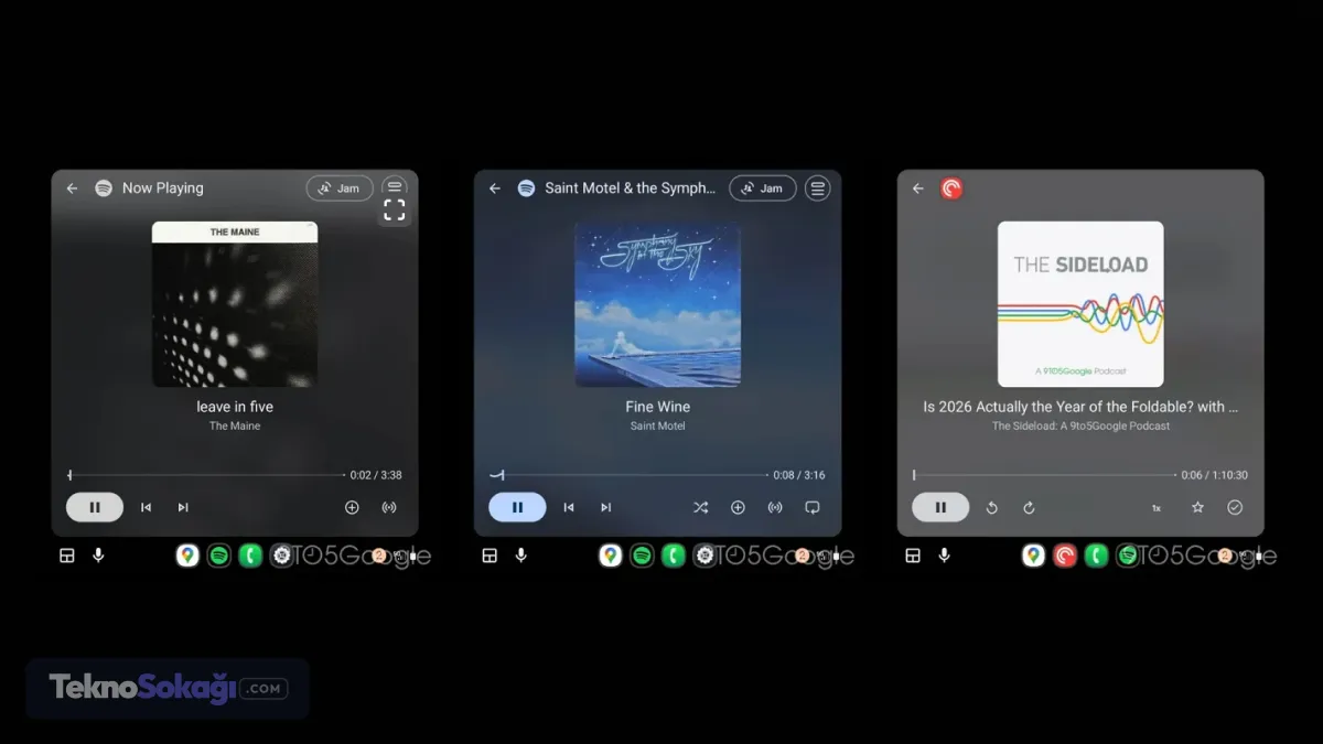 Android Auto müzik