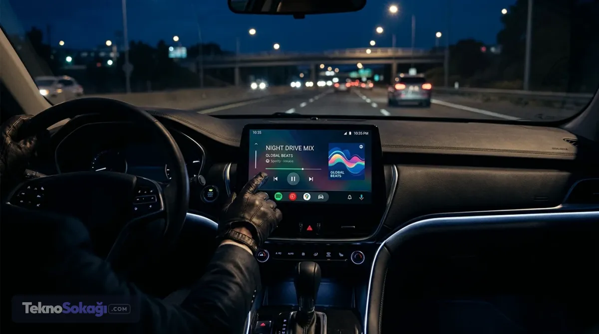 Android Auto müzik