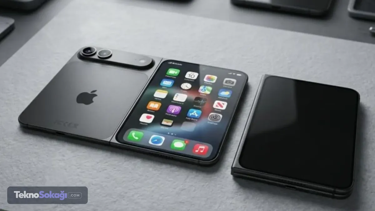 Apple'dan batarya sürpriziApple Insider'ın aktardığı bilgilere göre güvenilir sızıntı kaynağı Digital Chat Station, Weibo'da yaptığı paylaşımda iPhone Fold'un iki ayrı bataryadan oluşacağını iddia etti.Sızıntıya göre bataryalardan biri 1.921 mAh, diğeri ise 2.962 mAh kapasiteye sahip olacak. Böylece toplam kapasitenin 4.883 mAh seviyesine ulaşacağı öne sürülüyor.