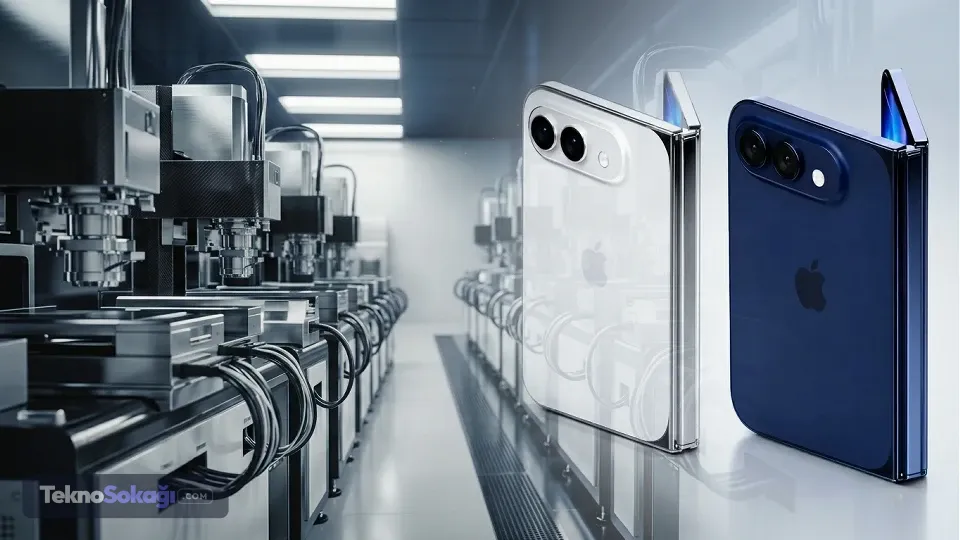 Apple’ın ilk katlanır iPhone’u sınırlı stokla gelecek: Aylarca yok satabilir