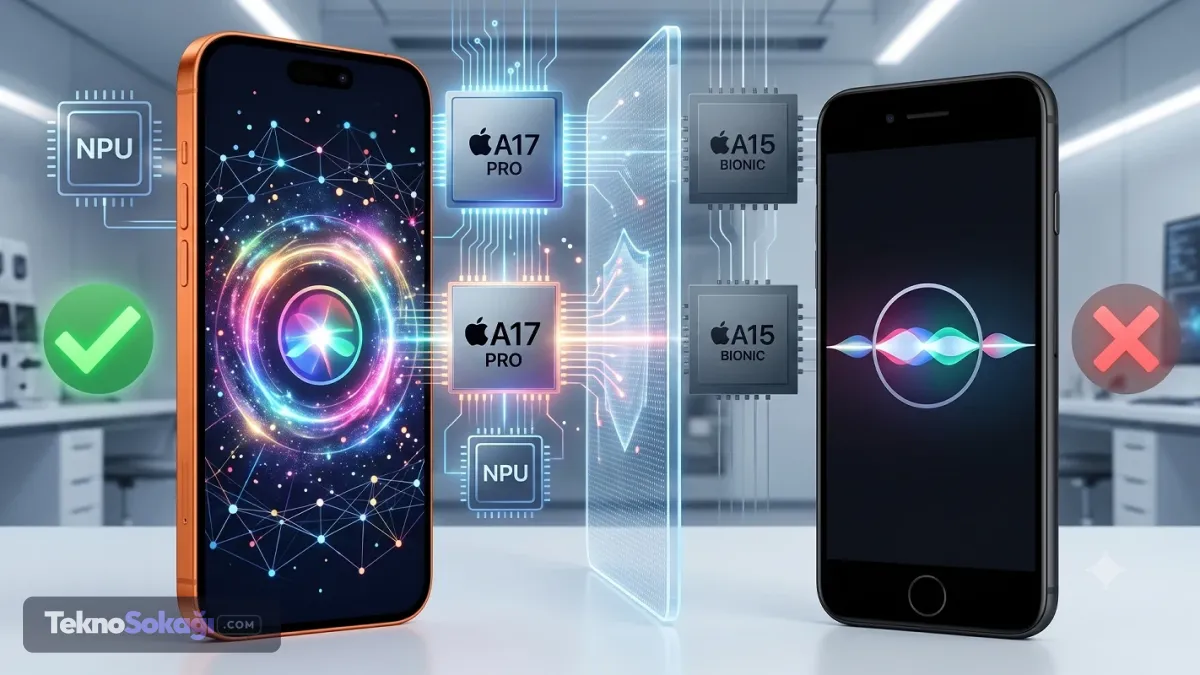 Siri AI alacak telefonlar
