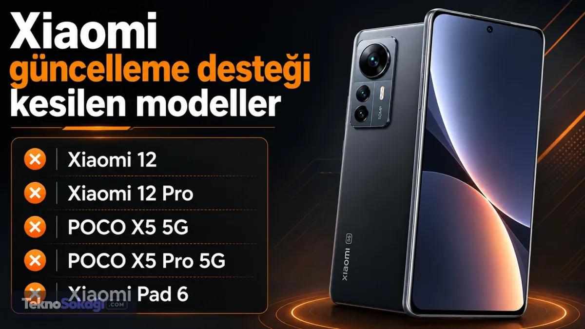 Xiaomi güncelleme desteği