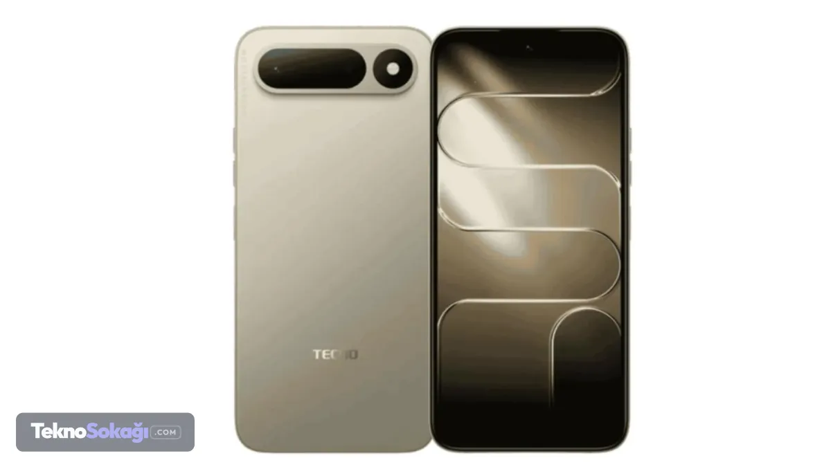 Tecno Spark 50 5G özellikleri neler?Ekran Boyutu: 6,78 inçEkran Çözünürlüğü: 720 x 1576 pikselEkran Yenileme Hızı: 120HzEkran Parlaklığı: 560 nitEkran Teknolojsii: IPS LCDİşlemci: Dimensity 6400GPU: Mali-G57 MC2RAM: 6 GB Depolama: 128 GB İşletim Sistemi: Android 16 tabanlı HiOS 16Arka Kamera: 50 MP (f/1.85)Ön Kamera: 8 MP (f/2.0)Batarya: 6.500 mAhHızlı Şarj: 45WParmak İzi Sensörü: Var.