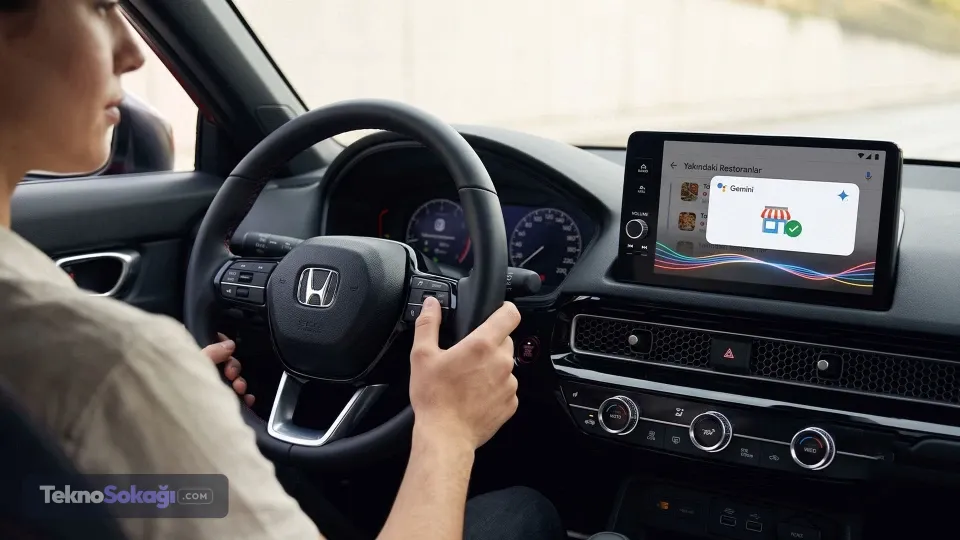 Honda otomobillerine yapay zekâ geliyor: Google Gemini artık direksiyonda