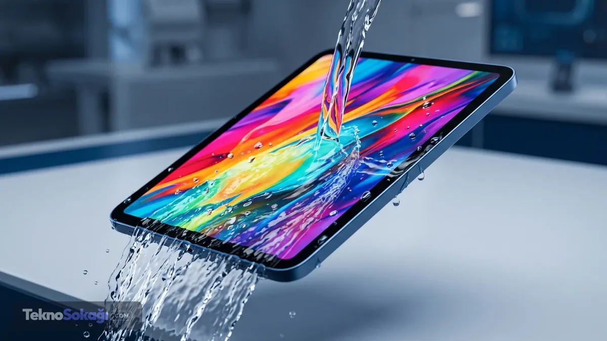 Suya dayanıklı iPad