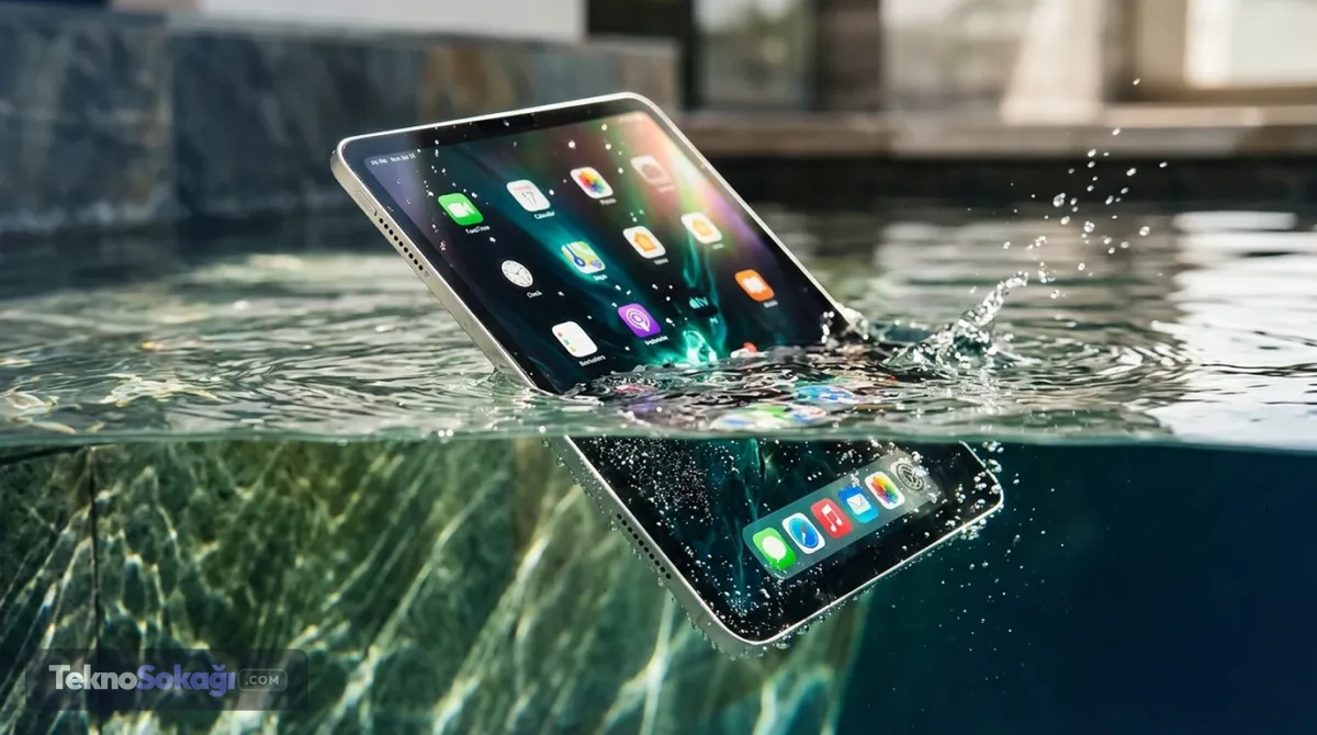 Suya dayanıklı iPad