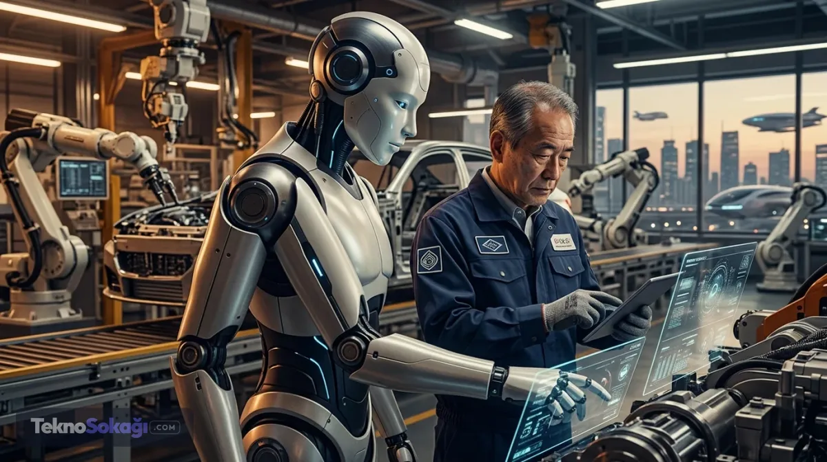 Japonya'da azalan nüfusa karşı radikal çözüm: 2040 yılına kadar 10 milyon yapay zekalı robot iş başı yapacak