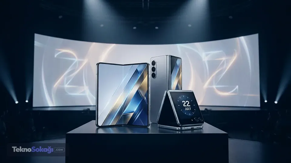 Samsung tarih verdi: Yeni katlanabilir Galaxy modelleri 22 Temmuz’da tanıtılacak