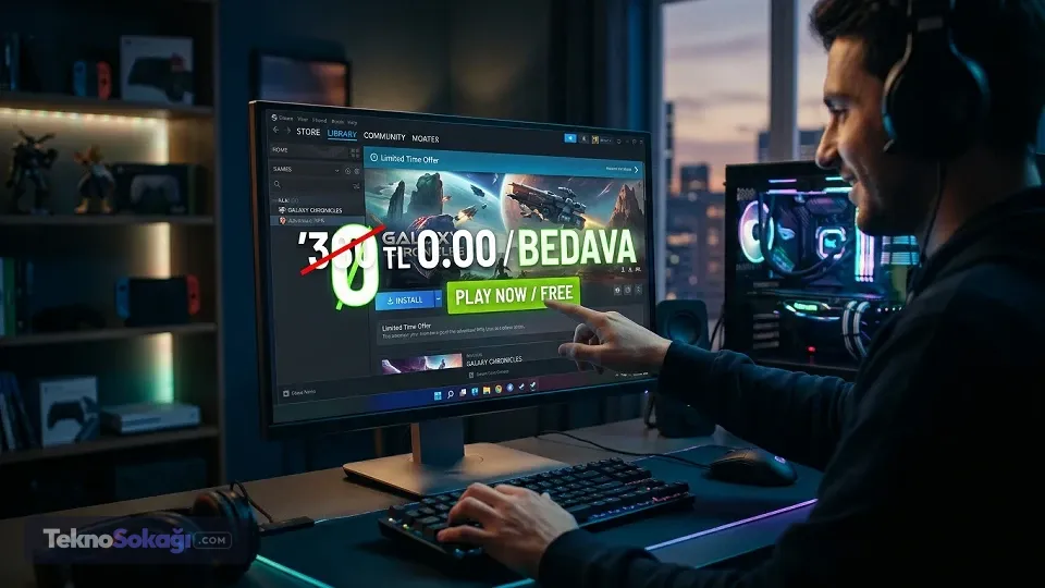 Steam 380 TL değerindeki oyunu ücretsiz yaptı: Kütüphaneye kalıcı eklenebiliyor
