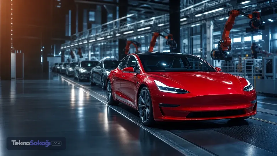 Tesla 10 milyonuncu elektrikli otomobilini üretti