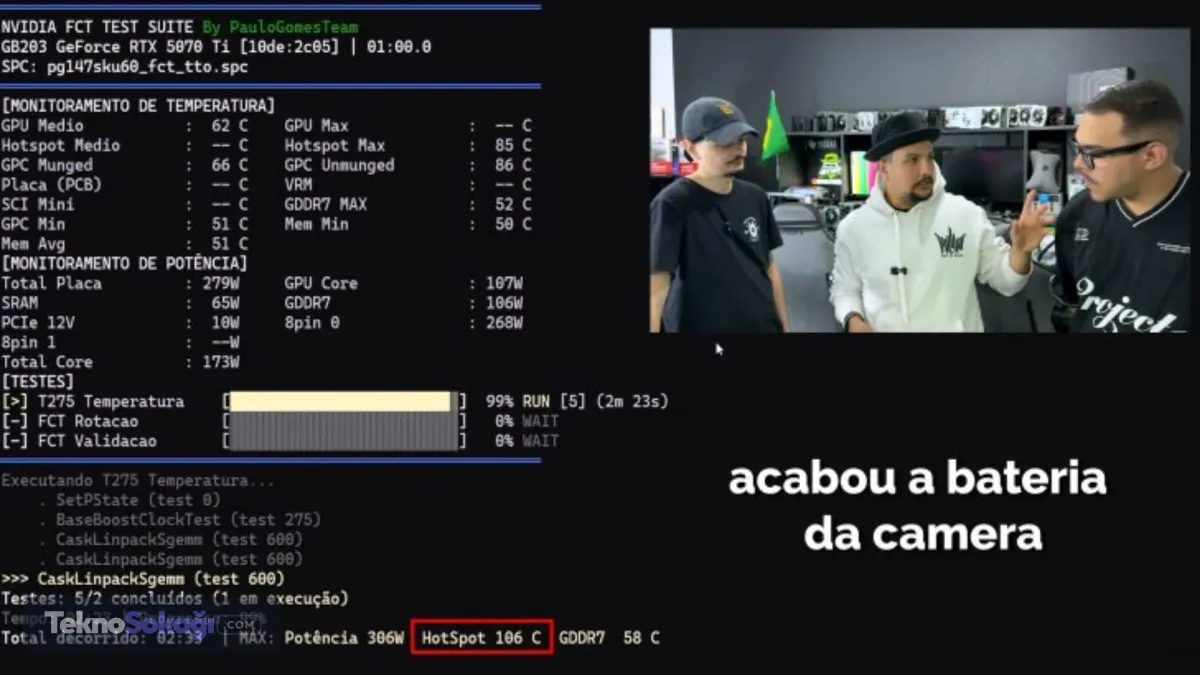 Tasarım hatası mı, montaj kusuru mu?Sıcaklık verilerinin detaylı analizi, RTX 50 serisindeki bazı modellerin termal tasarımında veya üretim bandında verimlilik sorunları olabileceğine işaret ediyor. Güvenli kabul edilen ortalama sıcaklık ile Hotspot noktası arasındaki makasın bu denli açık olması, soğutucu bloğun silikon çekirdeğe tam temas etmediğini ya da fabrikasyon termal macun uygulamasında hatalar bulunduğunu gösteriyor. 100 santigrat derece ve üzerindeki Hotspot değerleri, GPU'nun donanımsal hasarı önlemek adına kendi koruma mekanizmasını devreye sokarak saat hızlarını (frekansını) aniden düşürmesine, bu da doğrudan oyunlarda ani anlık takılmalara (stuttering) ve ciddi FPS kayıplarına yol açıyor.