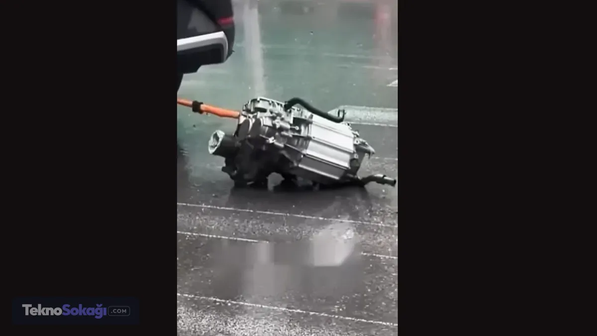Yolda giderken motoru düşen BYD'nin sırrı çözüldü: Açıklama geldi