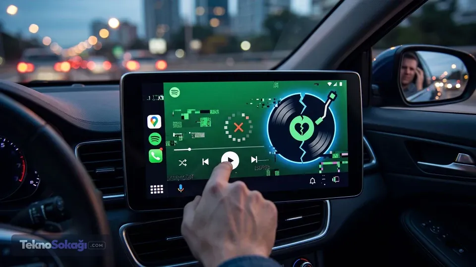 Android Auto’da Spotify krizi: Uygulama sürücülerde açılmıyor