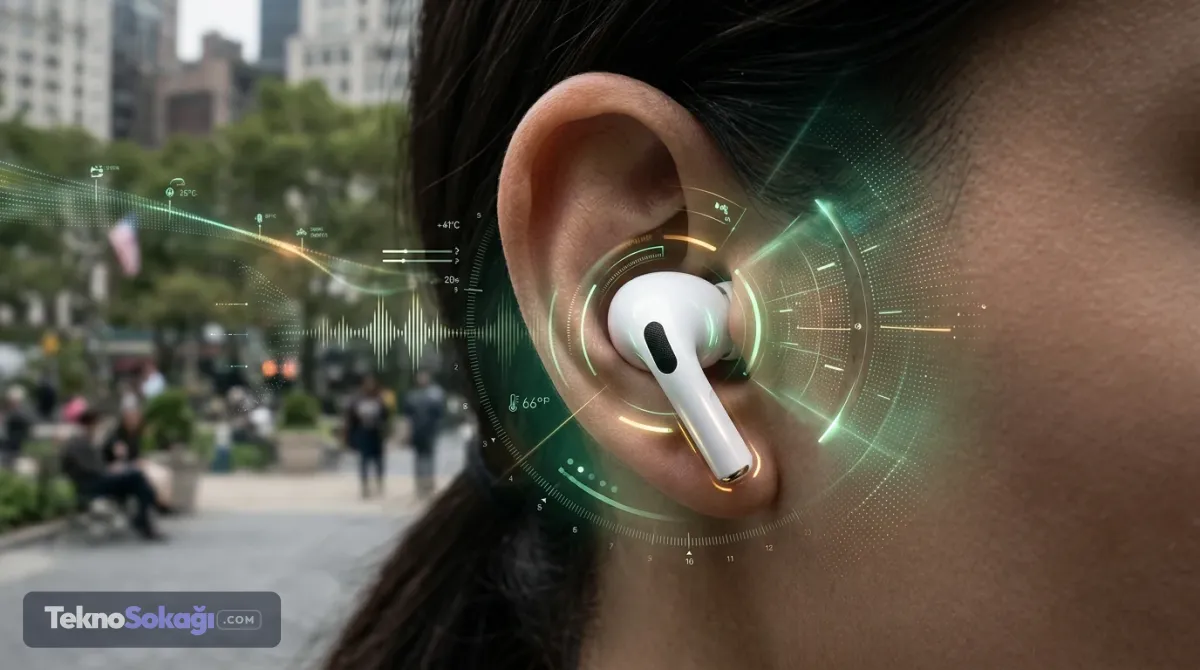 İki farklı AirPods Pro modeli üzerinde çalışılıyorApple'ın geliştirme sürecinde B790 ve B798 kod adlı iki farklı AirPods Pro versiyonu bulunuyor.iOS 27 geliştirici betasında izlerine rastlandığı belirtilen B790'ın, AirPods Pro 3'ün üzerine kademeli donanım ve özellik güncellemeleri getiren bir model olması bekleniyor.B798 ise serinin daha gelişmiş versiyonu olarak konumlandırılıyor. Bu modelin en dikkat çekici özelliğinin ise kulaklık gövdesine yerleştirilecek kızılötesi kameralar olacağı belirtiliyor.
