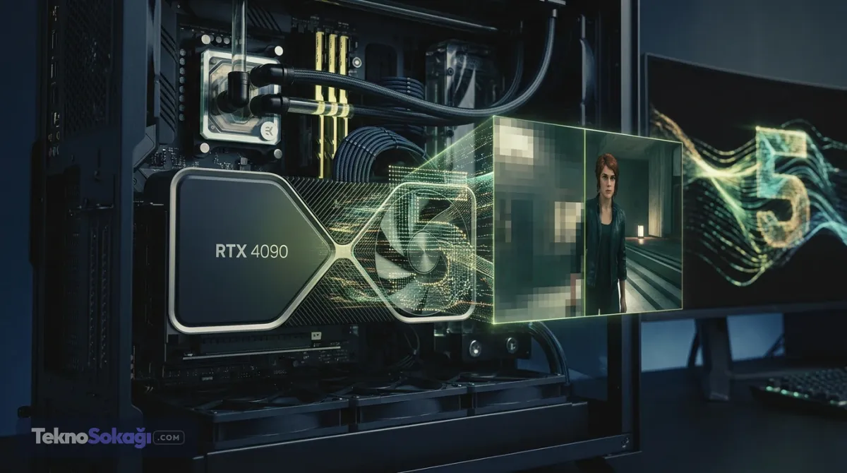 Nvidia'nın oyunlarda görsel materyalleri yapay zeka ile harmanlayan DLSS 5 Neural Rendering teknolojisi üzerinde çalıştığı biliniyordu. Uzun bir süredir geliştirilen DLSS 5 teknolojisi ilk kez görüntülendi. NBA 2K kütüphanesinde keşfedilen dosyayı analiz eden bağımsız geliştiriciler, teknolojiyi Control oyununa entegre ederek yeni nesil grafik teknolojisini test etme şansı elde etti. Yaşanan gelişmelerin ardından teknolojiyle yakından ilgilenen vatandaşlar DLSS 5 hangi ekran kartlarına gelecek, ne zaman çıkacak sorularının cevaplarını araştırmaya başladı.