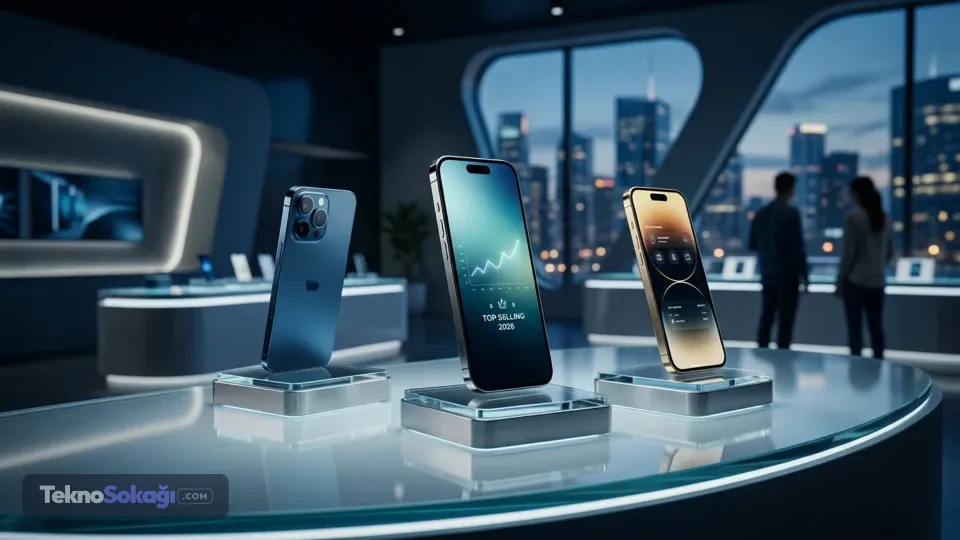 Dünyanın en çok satan akıllı telefonları belli oldu: Samsung ve Apple damga vurdu!