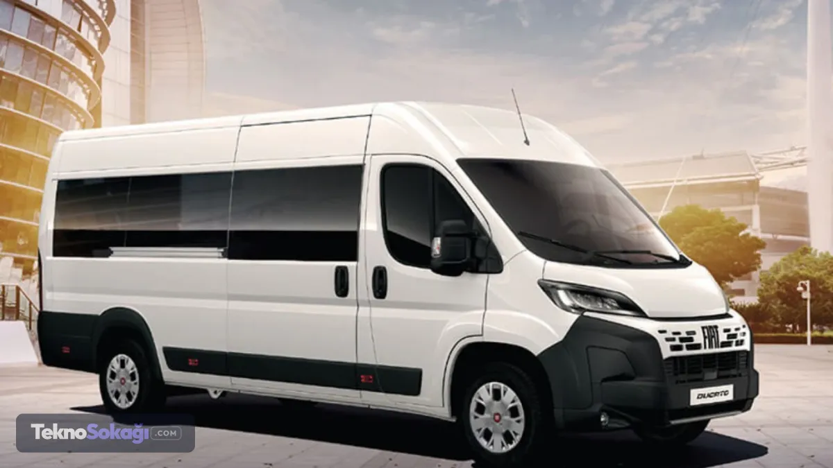 Ducato Minibüs Fiyatları - Ağustos 2026Ducato Delux 16+1 Servis 2.2 140 HP Manuel Dizel – Liste fiyatı: 2.584.900 TL | Kampanyalı fiyat: 2.434.900 TLDucato Delux 16+1 Okul 2.2 140 HP Manuel Dizel – Liste fiyatı: 2.689.900 TL | Kampanyalı fiyat: 2.539.900 TL