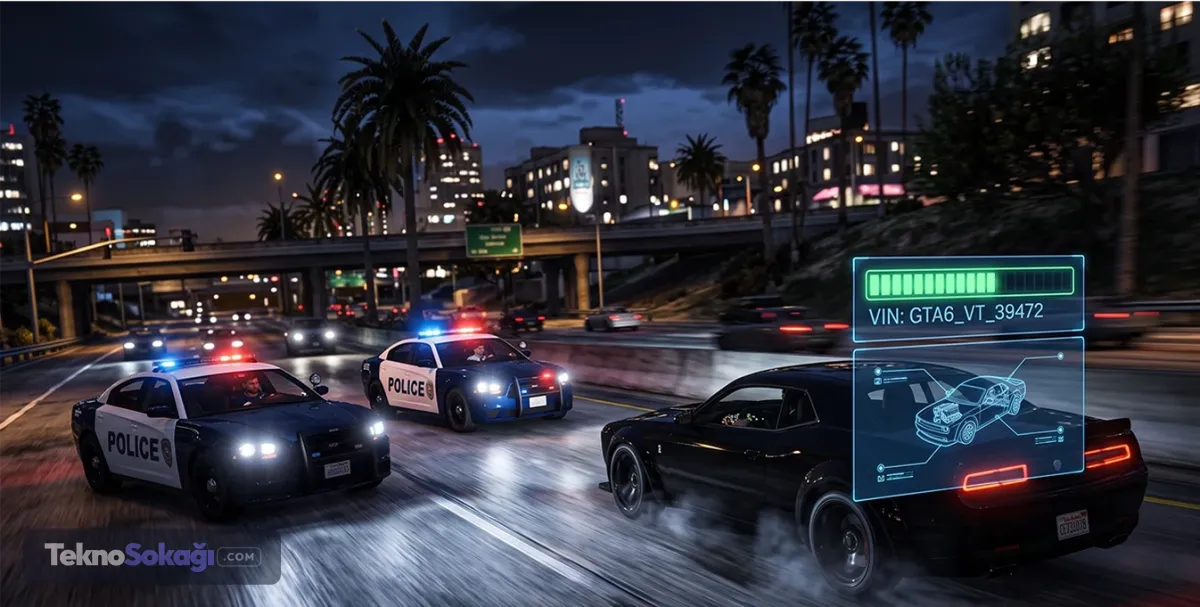 GTA 6 aranma sistemi polislerden kaçmayı zorlaştıracak