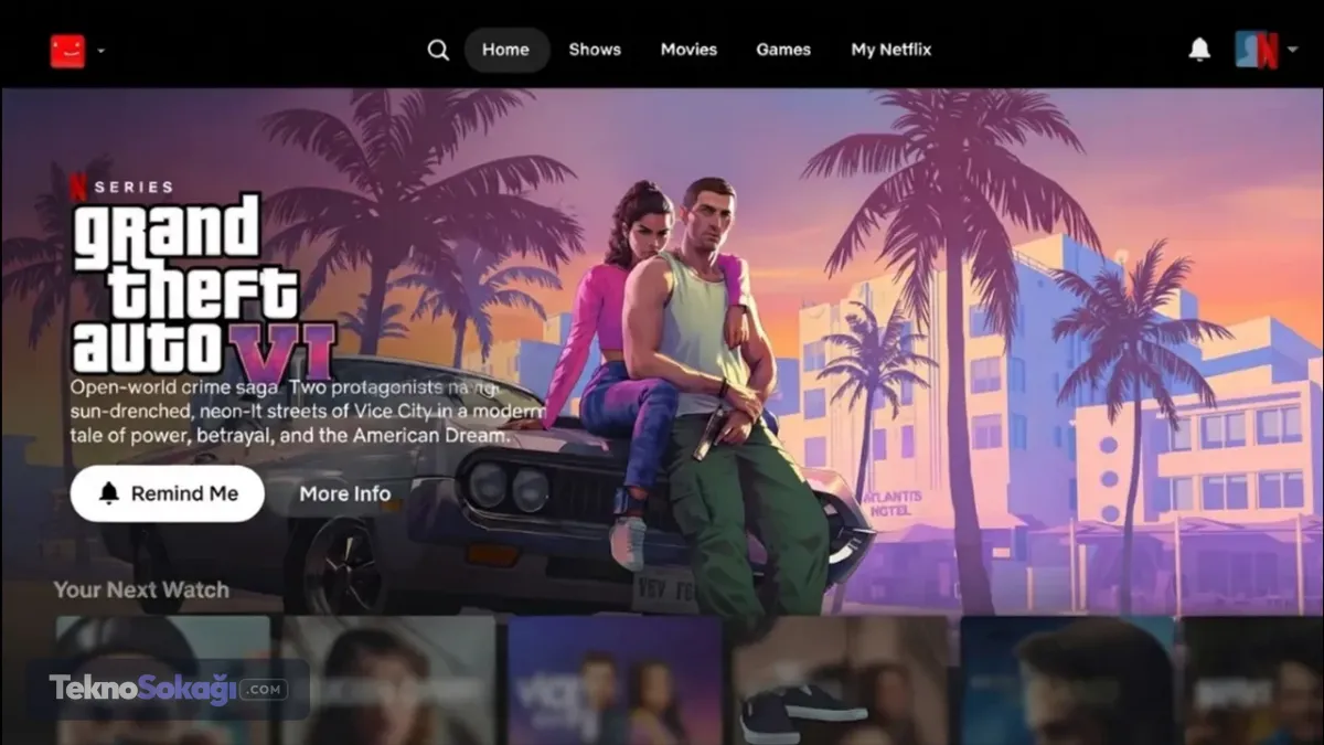 GTA 6 tanıtımı Netflix trafiğini ABD’de yüzde 125 artırdı