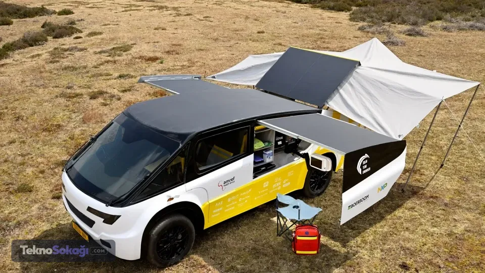 Güneş enerjisiyle çalışan ilk mobil sağlık aracı geliştirildi