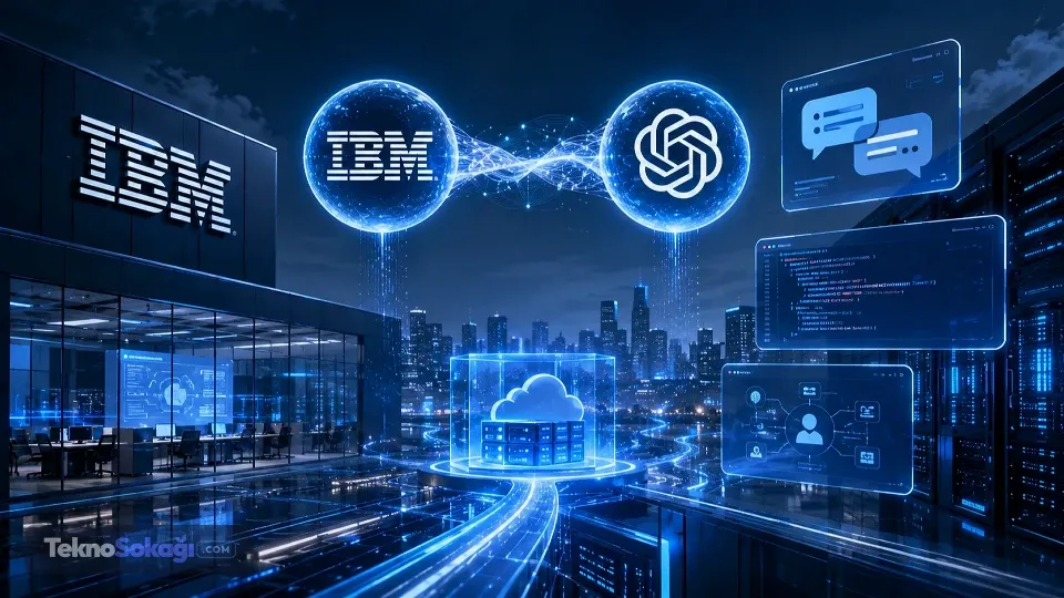 IBM ve OpenAI güçlerini birleştirdi: Yapay zeka şirketlerin merkezine taşınıyor