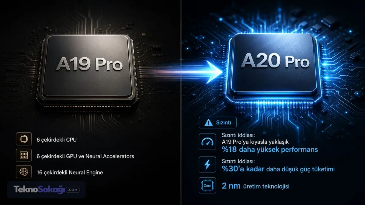 A20 Pro işlemci