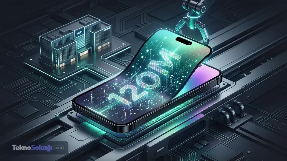 iPhone satışları Samsung’a yaradı: OLED üretimi hızla arttı