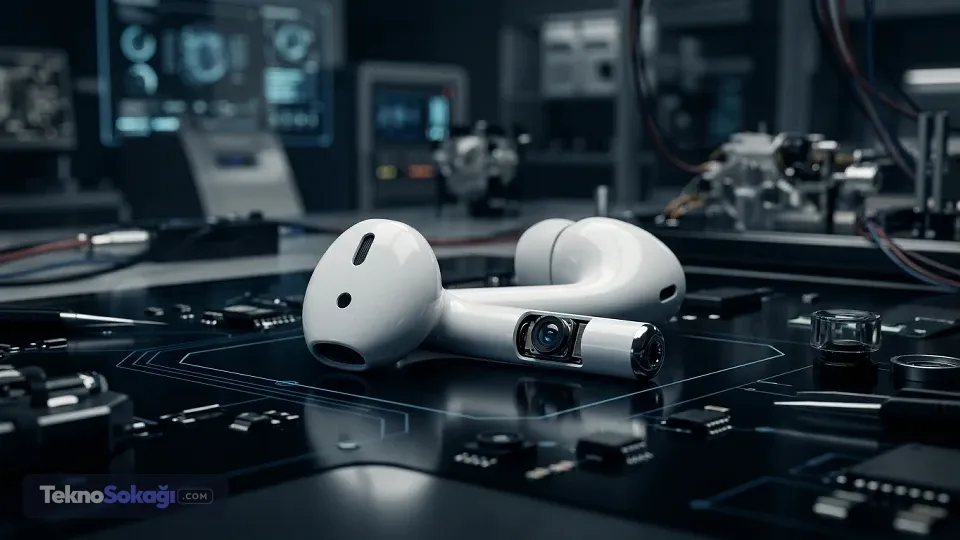 Kameralı AirPods için bekleyiş uzuyor: Apple 2027’ye erteledi