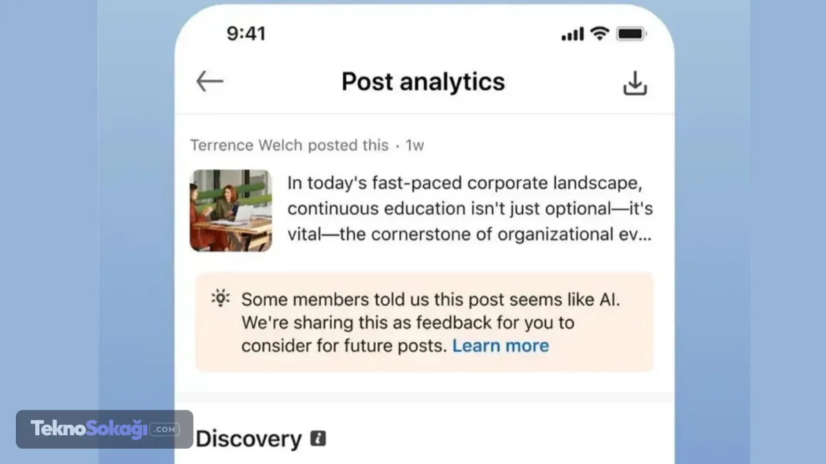 LinkedIn yapay zeka çöplüğüne dönüştü, platform harekete geçti